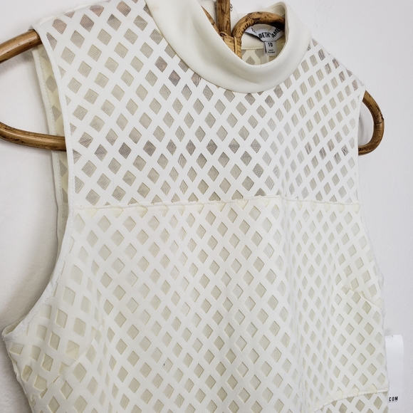 Elizabeth and James Neri Lazer Lattice White Dress - Picture 6 of 8
